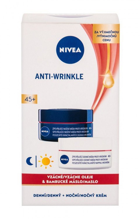 Nivea zpevňující krém 45+ duo | Péče o tělo - Krémy - Pleťové a tělové krémy Nivea zpevňující krém 45+ duo | Péče o tělo - Krémy - Pleťové a tělové krémy